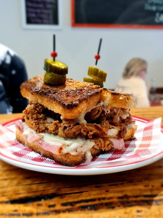 Food at the Dirty Doris diner in Aldgate. Picture: Supplied