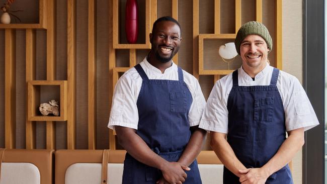 Chefs Brian Cole (Hearth Restaurant Perth) and Paul Iskov (aka Yoda) collaborate on Iskov's pop-up kitchen, Fervor.