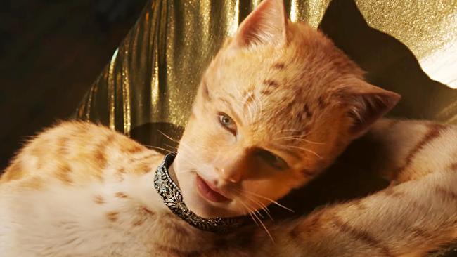 GRAB // Pictured: Taylor Swift as Bombalurina in Cats the Movie // Picture: Universal Pictures // https://www.youtube.com/watch?v=rQ-uzCC3hjQ