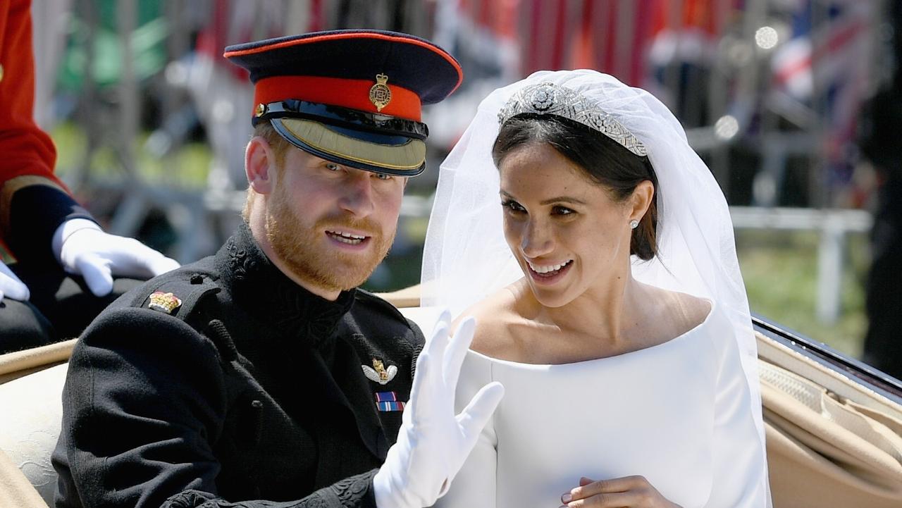 When Meghan Markle married Prince Harry she dropped ‘Markle’ and became officially known as Her Royal Highness The Duchess of Sussex. Picture: Jeff J Mitchell/Getty Images.