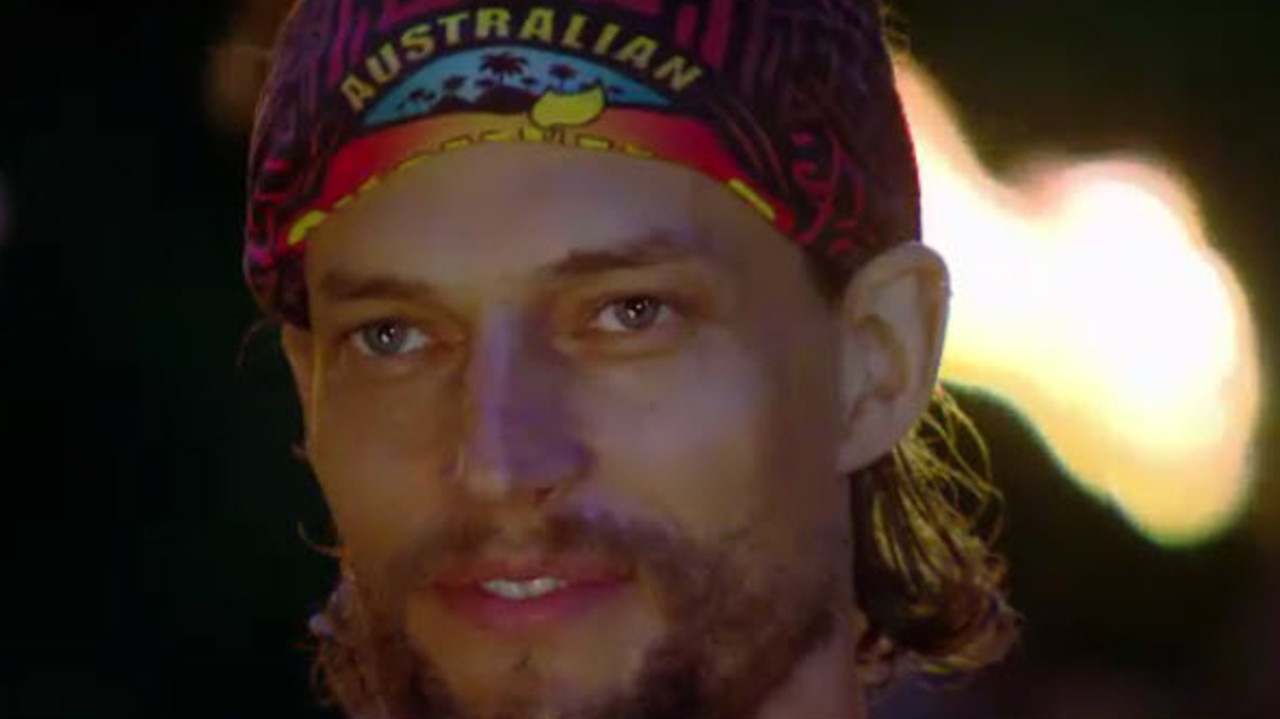 At tribal council — before David realised a massive target was on his back.