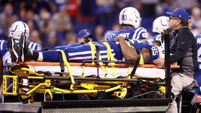 Brandon Williams injury: Colts TE released from hospital after