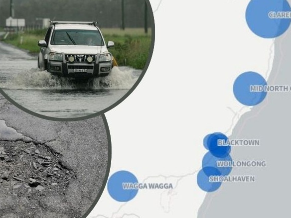 NRMA roads backlog thumbnail option.