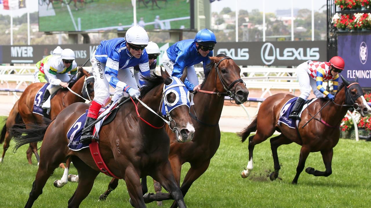 Bold Star won a five-horse race at Flemington on Saturday. Picture: Getty Images