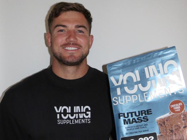 Hudson Young's new business venture is a supplements business inspired by his own run-in with drug testers.