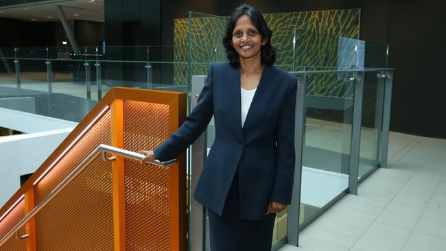 Macquarie CEO Shemara Wikramanayake is upbeat on the COVID-19 economic recovery. Picture: Britta Campion / The Australian