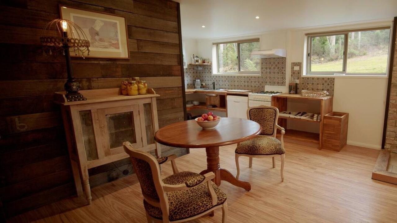 Huon Valley accommodation Little Seed Studio. (Supplied)