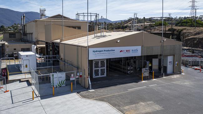 Blue Economy CRC's Hydrogen Production and Research Facility at BOC Australia, Lutana. Picture: Supplied