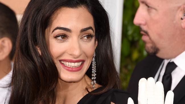 BEVERLY HILLS, CA - JANUARY 11: Lawyer Amal Alamuddin Clooney attends the 72nd Annual Golden Globe Awards at The Beverly Hilton Hotel on January 11, 2015 in Beverly Hills, California. (Photo by Jason Merritt/Getty Images)