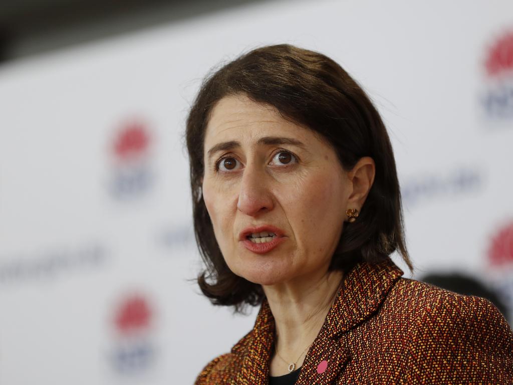 The premier reminded NSW residents that freedom would only be given to fully vaccinated people. Picture: NCA NewsWire / Nikki Short