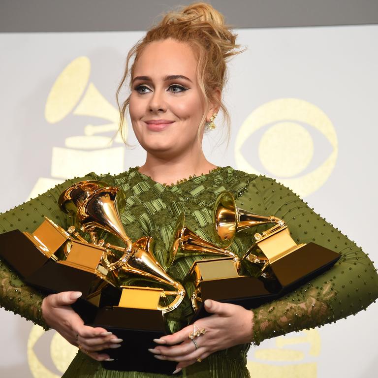 Did Adele Leave During Harry Styles' Grammys Speech?