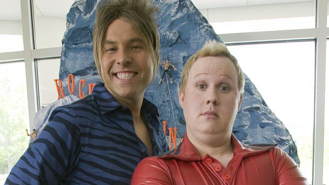 David Walliams and Matt Lucas from Little Britain.