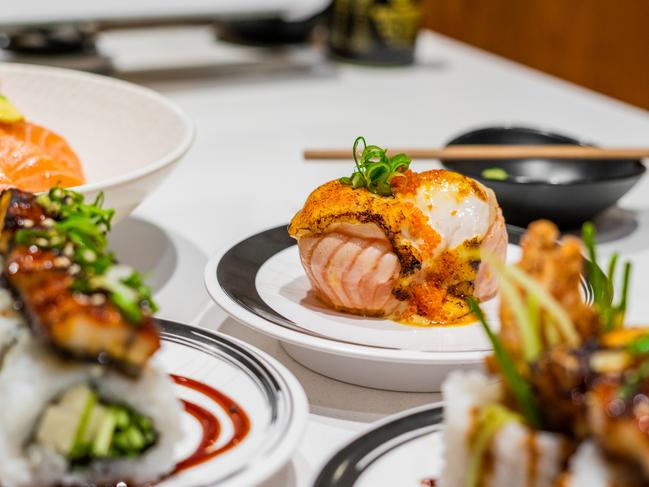 Wara Sushi has opened its second store in the Mackay region with a new train restaurant at Mount Pleasant Centre. Picture: Contributed