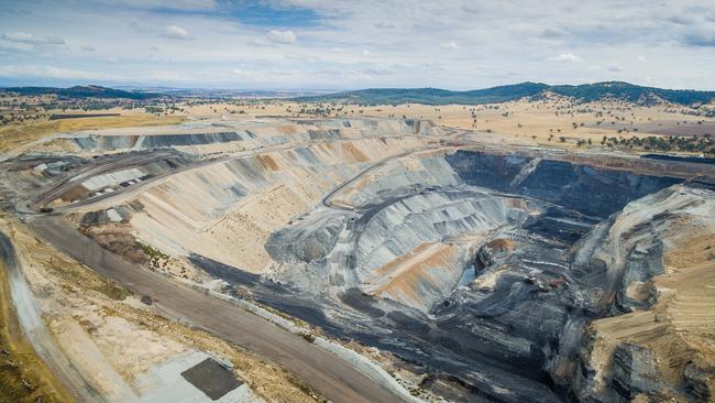 Whitehaven Coal’s Werris Creek mine. Picture: Craig Greenhill