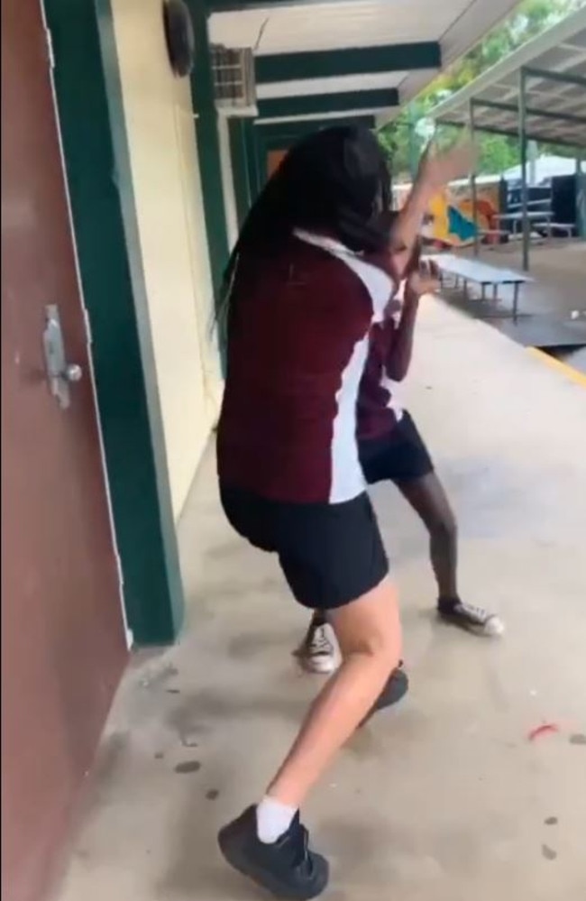 Videos shown to the Townsville Bulletin involved students mainly from Charters Towers State High School. Picture: Supplied