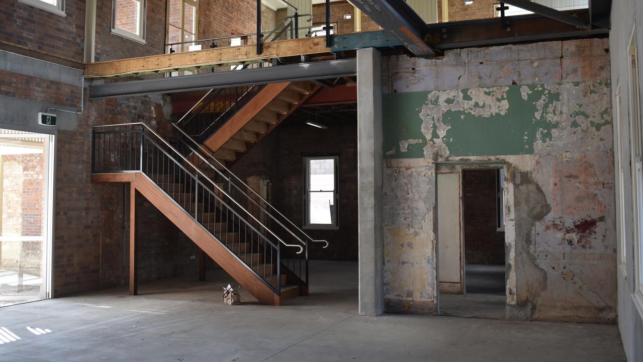 Inside the restored Commonwealth Hotel.