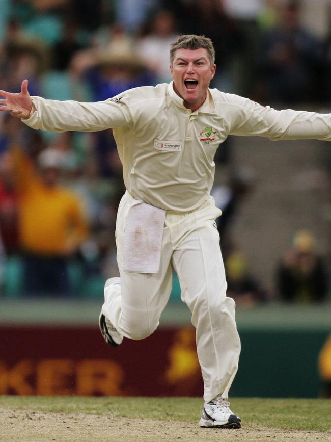 Stuart MacGill at the SCG. Picture: Phil Hillyard