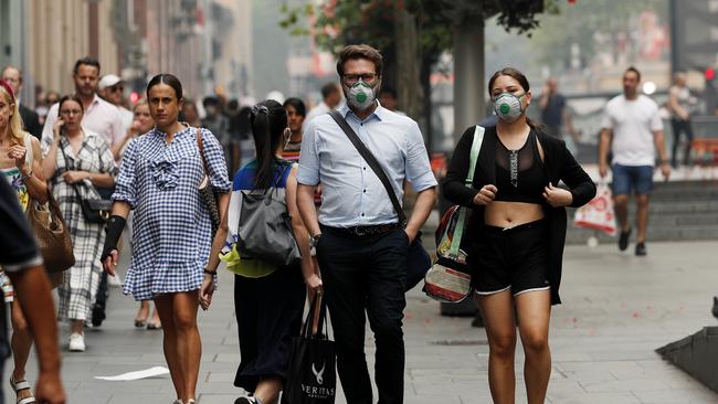 Long-term exposure to the haze over weeks or months can increase the risk of cancer and asthma and result in babies with lower birth weight for pregnant women. Picture: Nikki Short