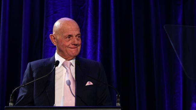Long time Coles Myer agitator Solomon Lew. Picture: AAP