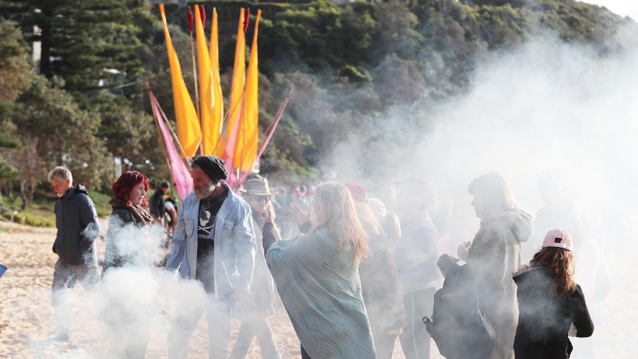 The annual 5 Lands walk from MacMasters Beach Saturday 22nd June 2019. Picture: Sue Graham