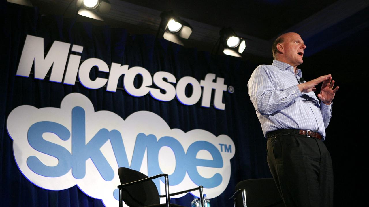 Microsoft bought Skype in 2011 for $14 billion. (Photo by KIMIHIRO HOSHINO / AFP)