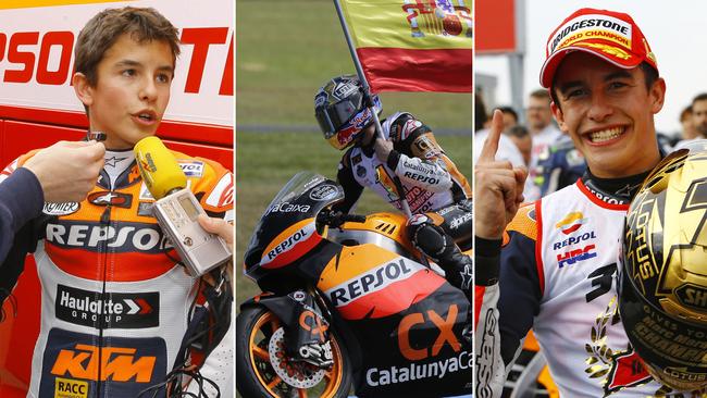 Marc Marquez: his rise to the top of MotoGP.