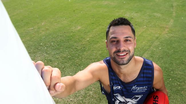 Yarrawonga boom recruit Michael Gibbons. Picture: Yuri Kouzmin