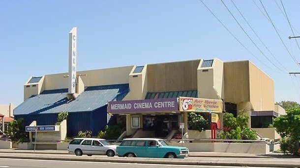 The Mermaid Beach Cinema complex in the late 90s.