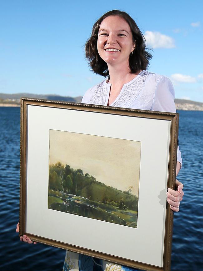 Hadley’s Arty Prize curator Amy Jackett. Picture: RICHARD JUPE