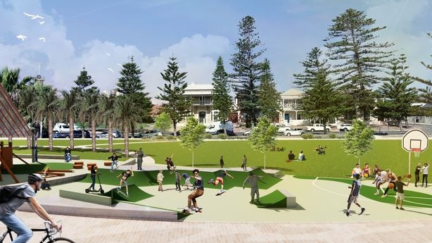 The skatepark design. Picture: Port Adelaide Enfield Council