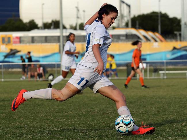 Gold Coast United NPL Women's player Georgia Elliston. Picture: Craig Clifford