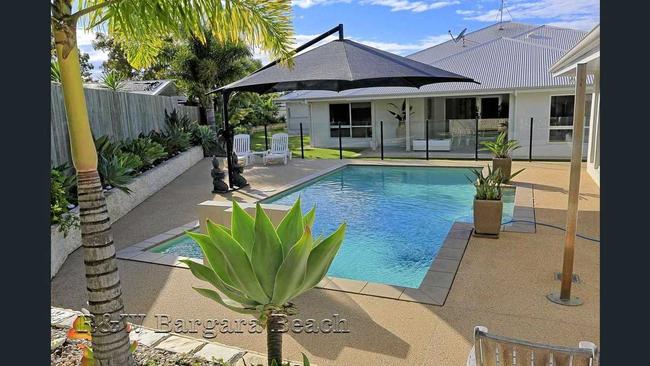 The house, pool house. Picture: R and W Bargara Beach