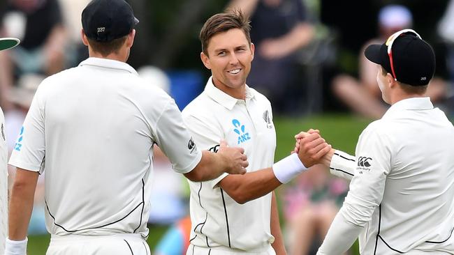 Trent Boult was the star of the show in Christchurch.