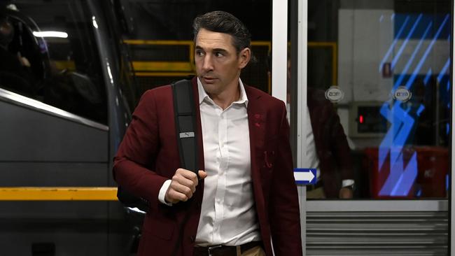 Billy Slater looked ready to kill. Picture: NRL Photos/Gregg Porteous