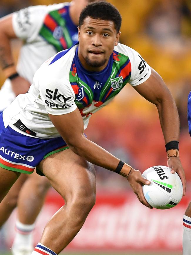 Rising young Warriors hooker Taniela Otukolo. Picture: NRL Imagery