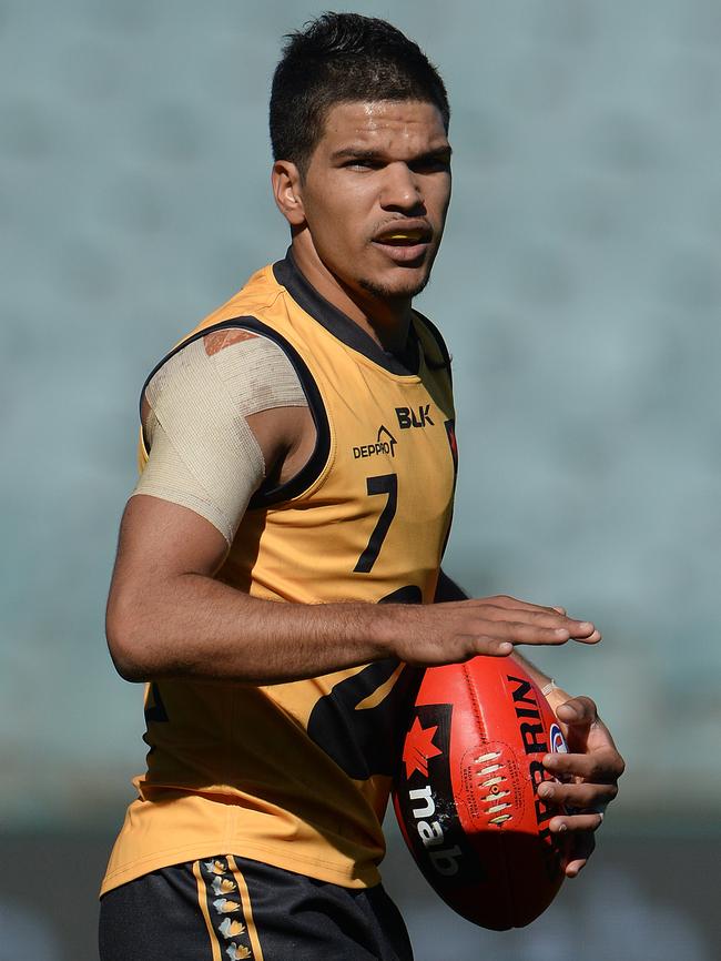 Sam Petrevski-Seton in action for WA. Picture: Daniel Wilkins