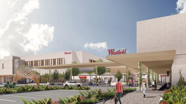 An artist’s impression of the long-awaited Westfield Knox redevelopment.