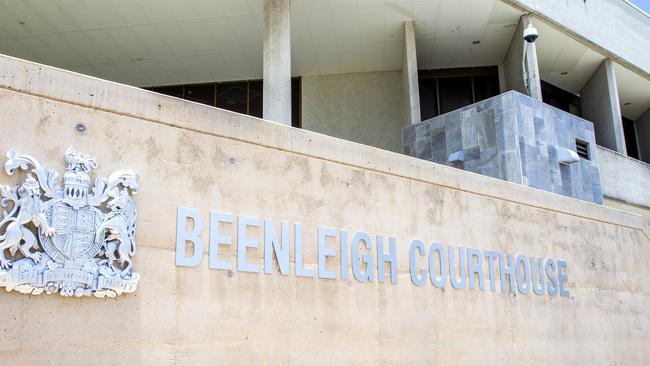 Jason Shaun Baker appeared in Beenleigh Magistrates Court, charged with eight counts of armed robbery