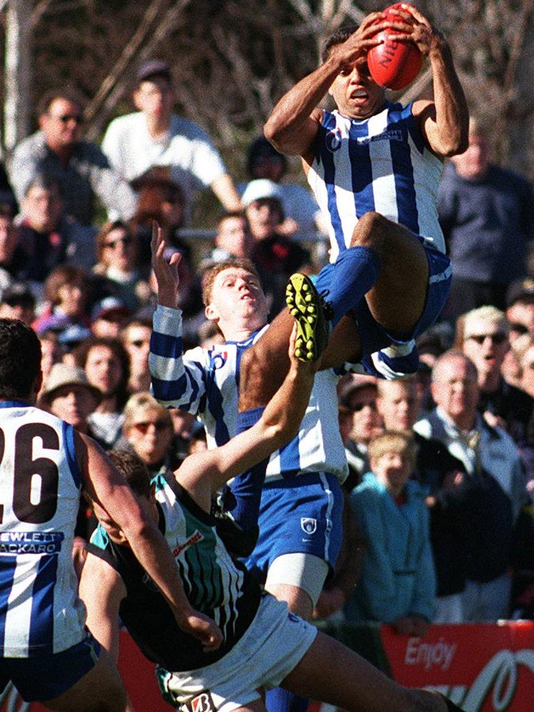 Winston Abraham takes a huge hanger in Canberra.