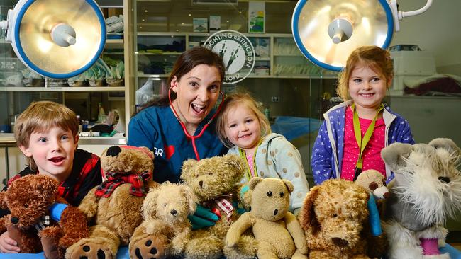 Healesville Sanctuary is running its popular Teddy Vet Check clinic these holidays.