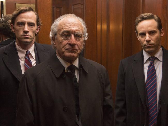 Robert DeNiro in <span id="U801371343008GKE" style="font-weight:normal;font-style:italic;">The Wizard of Lies</span>, an adaptation of the Bernie Madoff story. Picture: Supplied