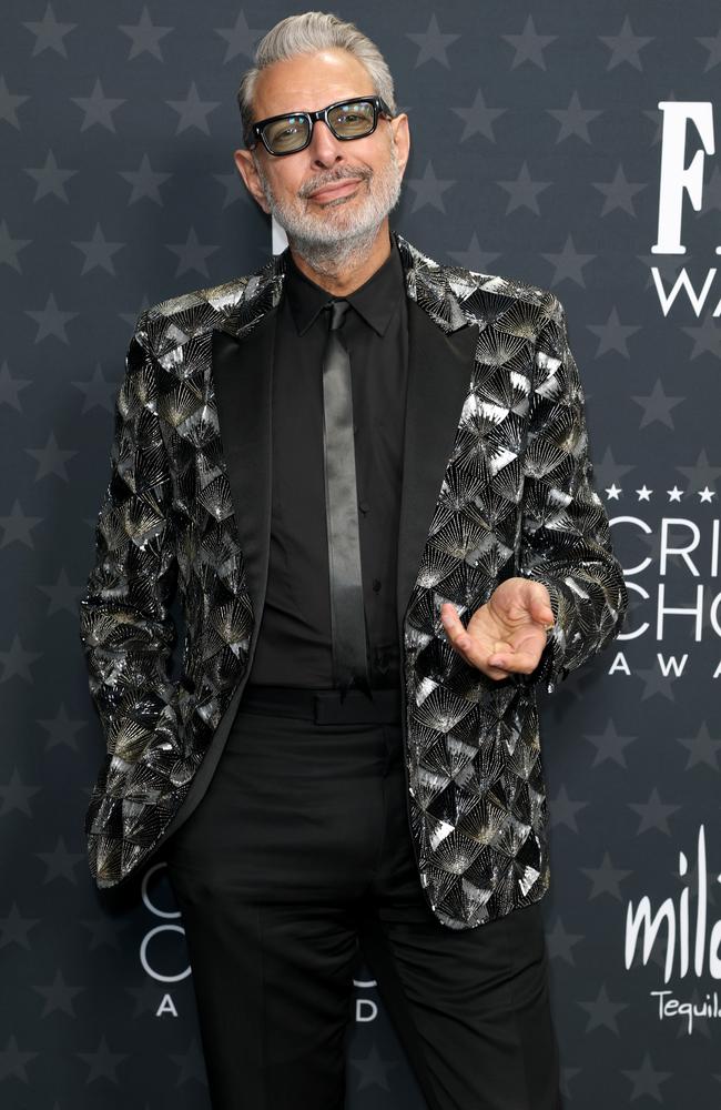 Jeff Goldblum. Picture: Matt Winkelmeyer/Getty Images for Critics Choice Association