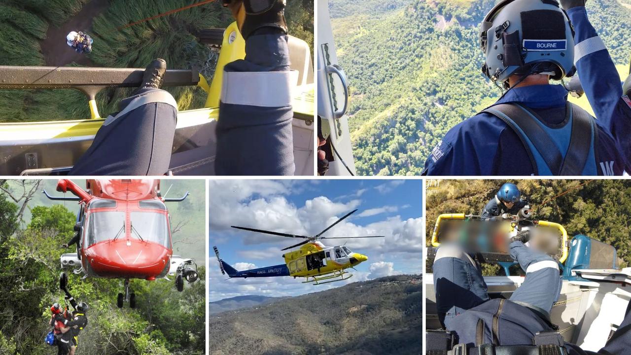 Various rescues from Table Top Mountain.