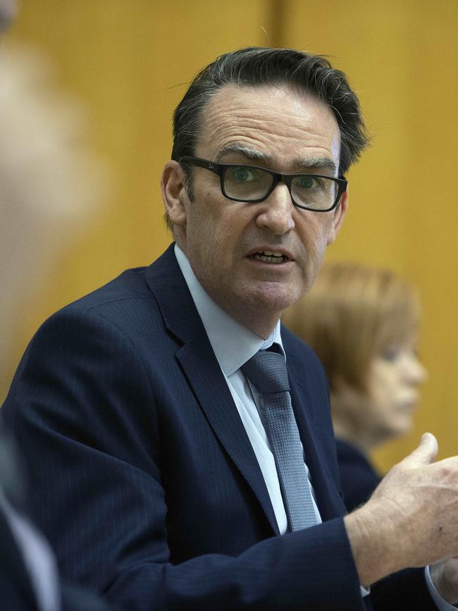 Steven Kennedy Secretary to the Australian Treasury during estimates in Parliament House. Picture: NCA NewsWire / Gary Ramage