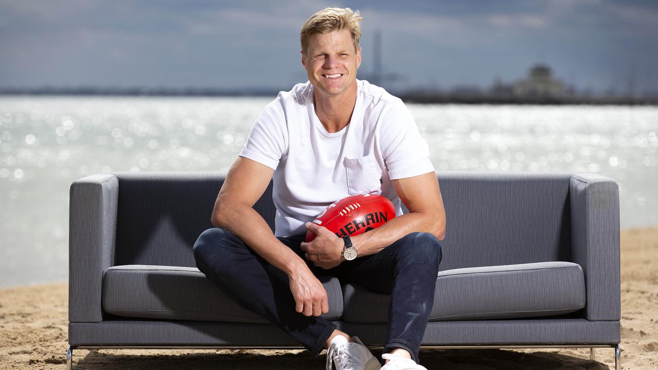 St Kilda great Nick Riewoldt has joined Fox Footy's On the Couch. Picture: Sarah Matray