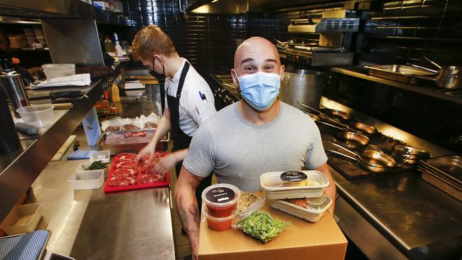 Chef Shane Delia of Maha is donating food and meals to My Room children's cancer charity. Picture: David Caird