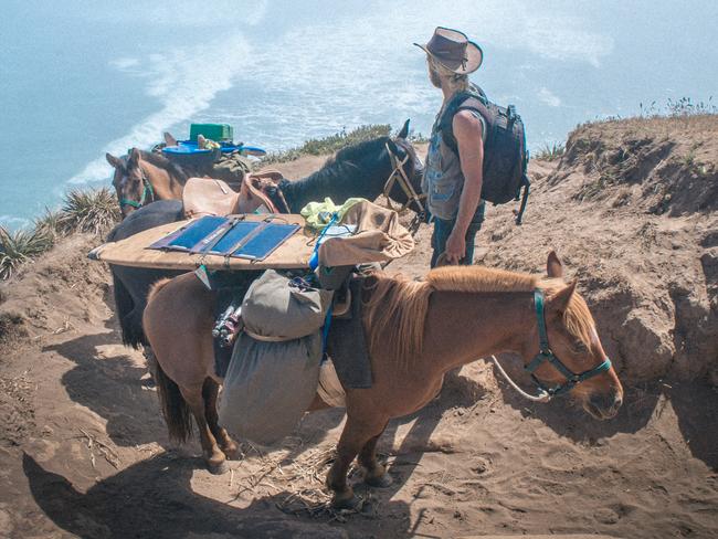 Matty Hannon in The Road to Patagonia.