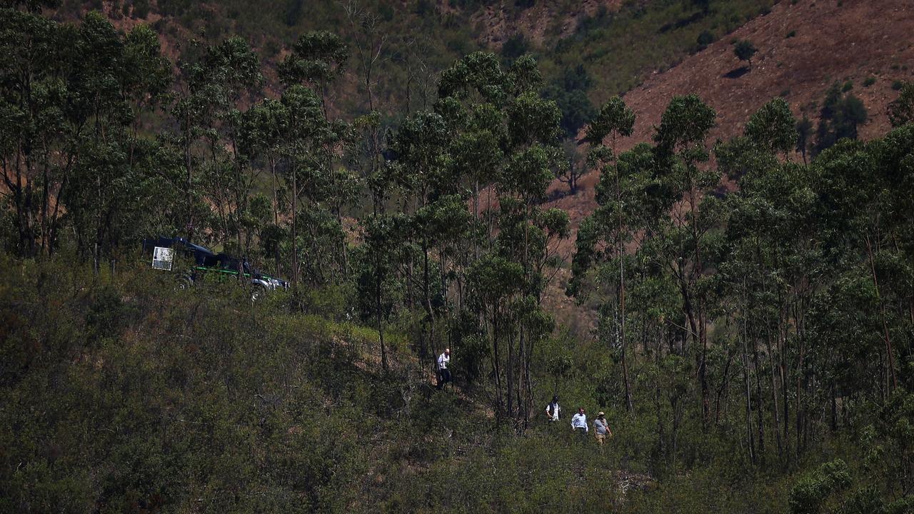 The search is claimed to have been prompted by a tip-off to police. Picture: Filipe Amorim/ AFP