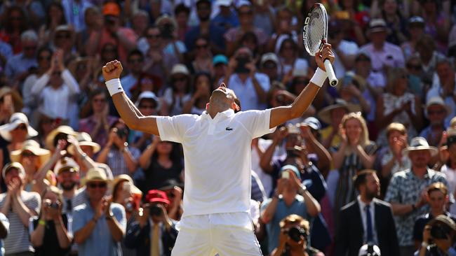 Novak Djokovic is the 2018 Wimbledon champion.