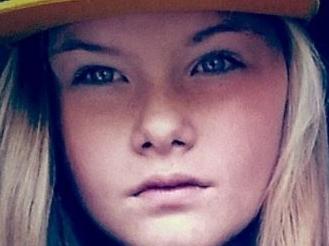 Lisa Borch, young Danish teen who ISIS drove to murdering her mother. Picture: Instagram